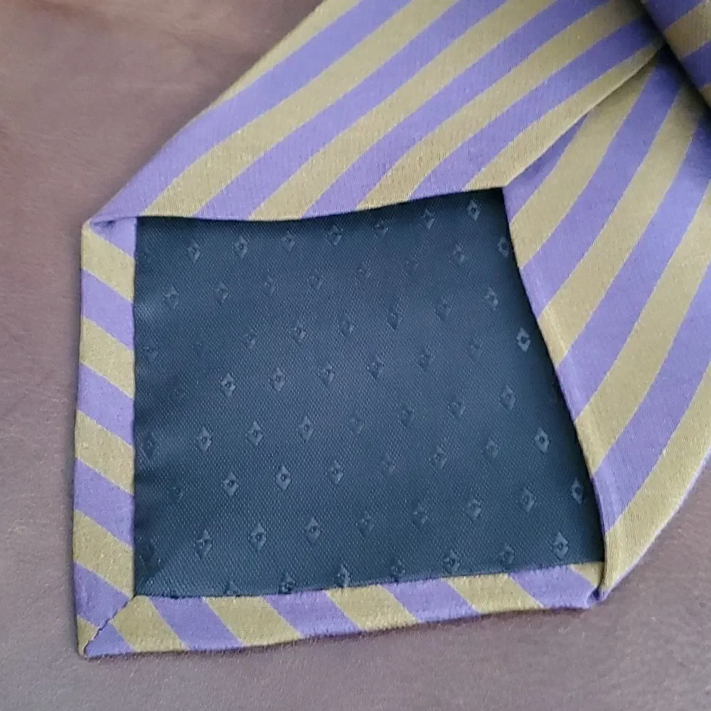 Mario Valentino | Striped Silk Tie